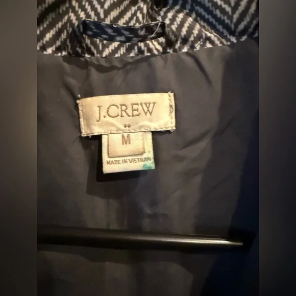 J. Crew Lightweight Puffer Vest Women Size M - Picture 2 of 4
